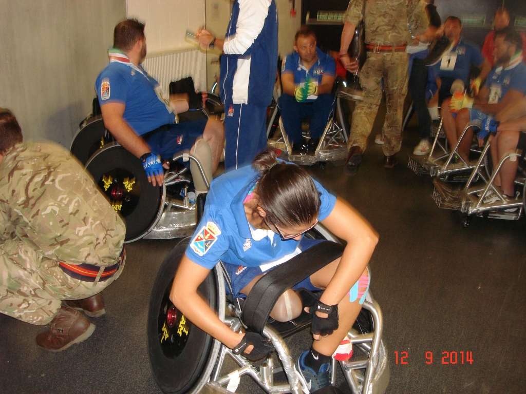 Italy getting ready to rumble